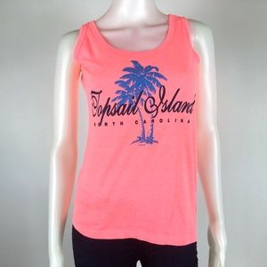 Wings Women's Size S Hot Pink Topsail Island Top
